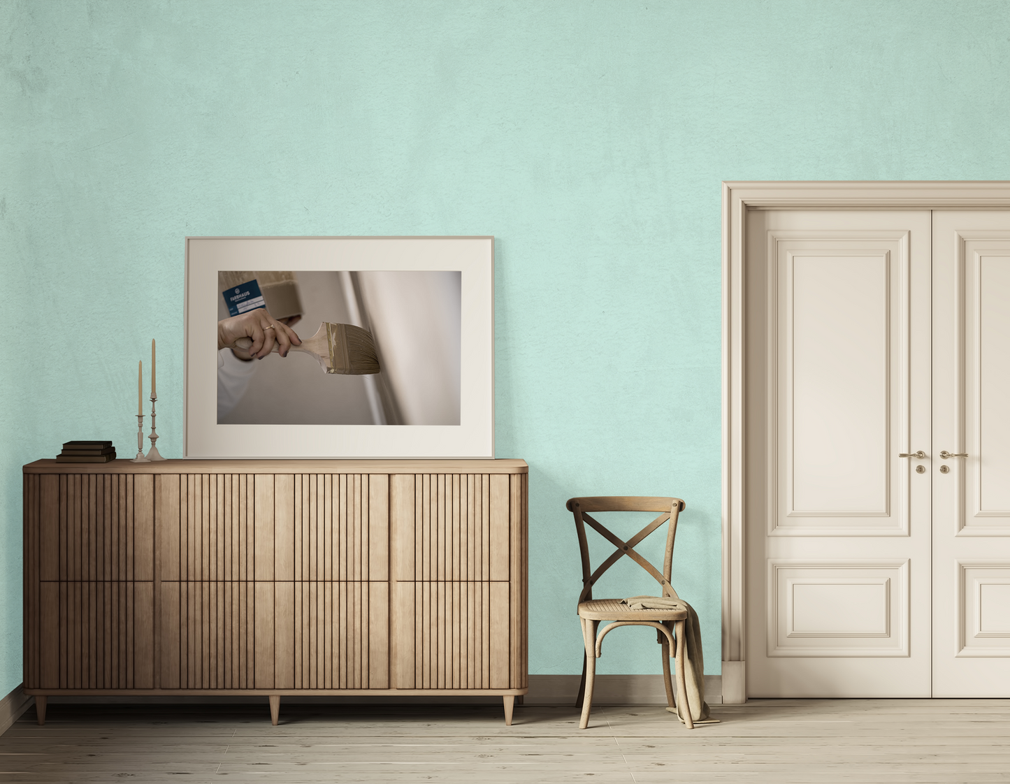 Türkise Wandfarbe Kalkfarbe online bestellen