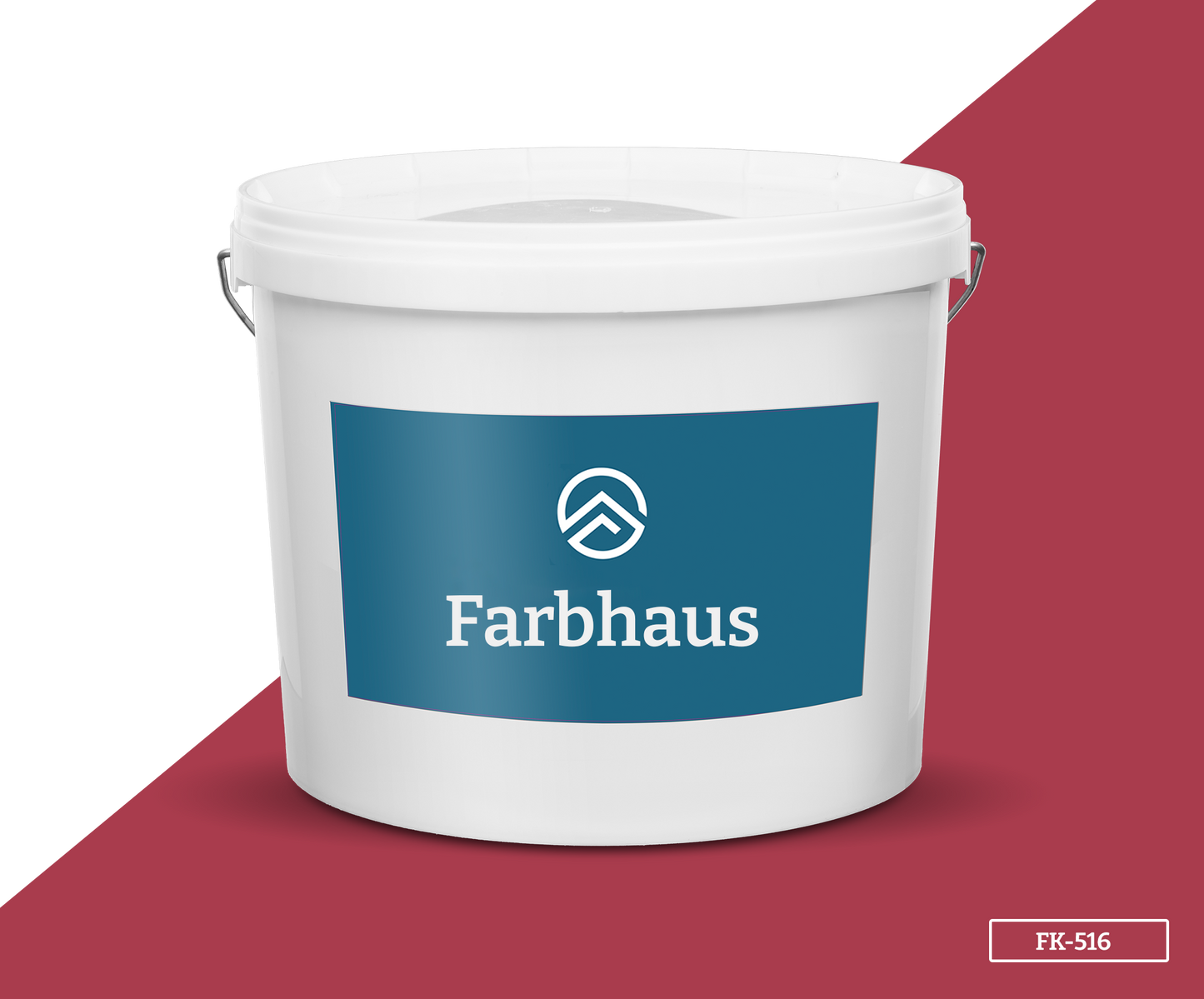 Kirschrote Wandfarbe Eimer online bestellen