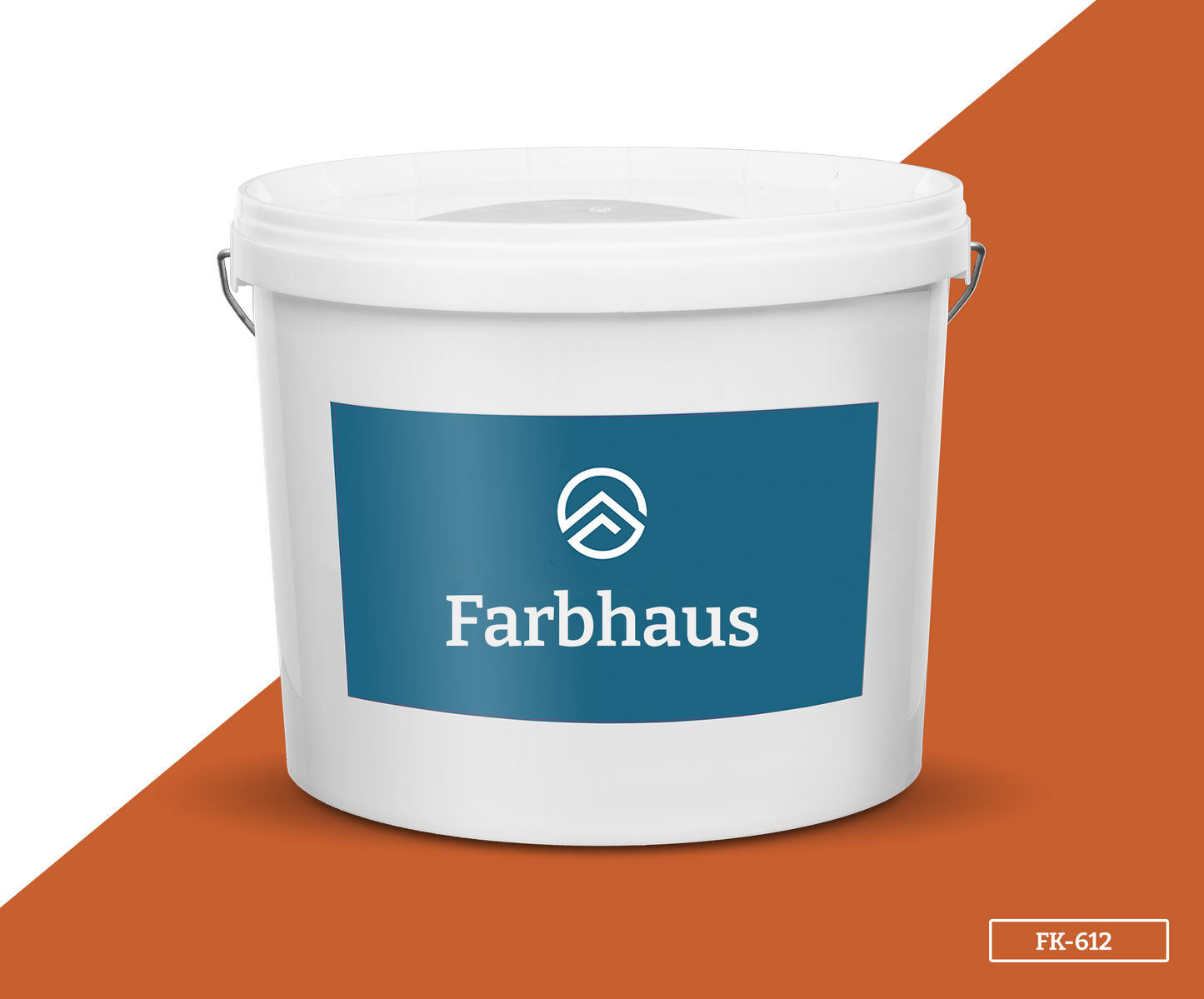 Orange Wandfarbe Eimer online bestellen