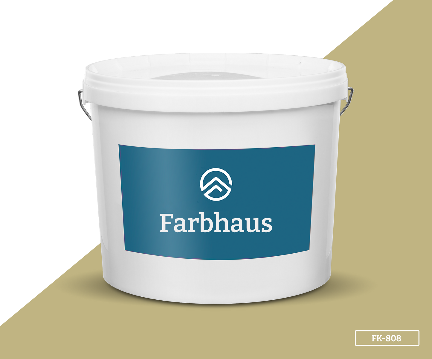 grünlich erdige Wandfarbe FK 808 Eimer online bestellen