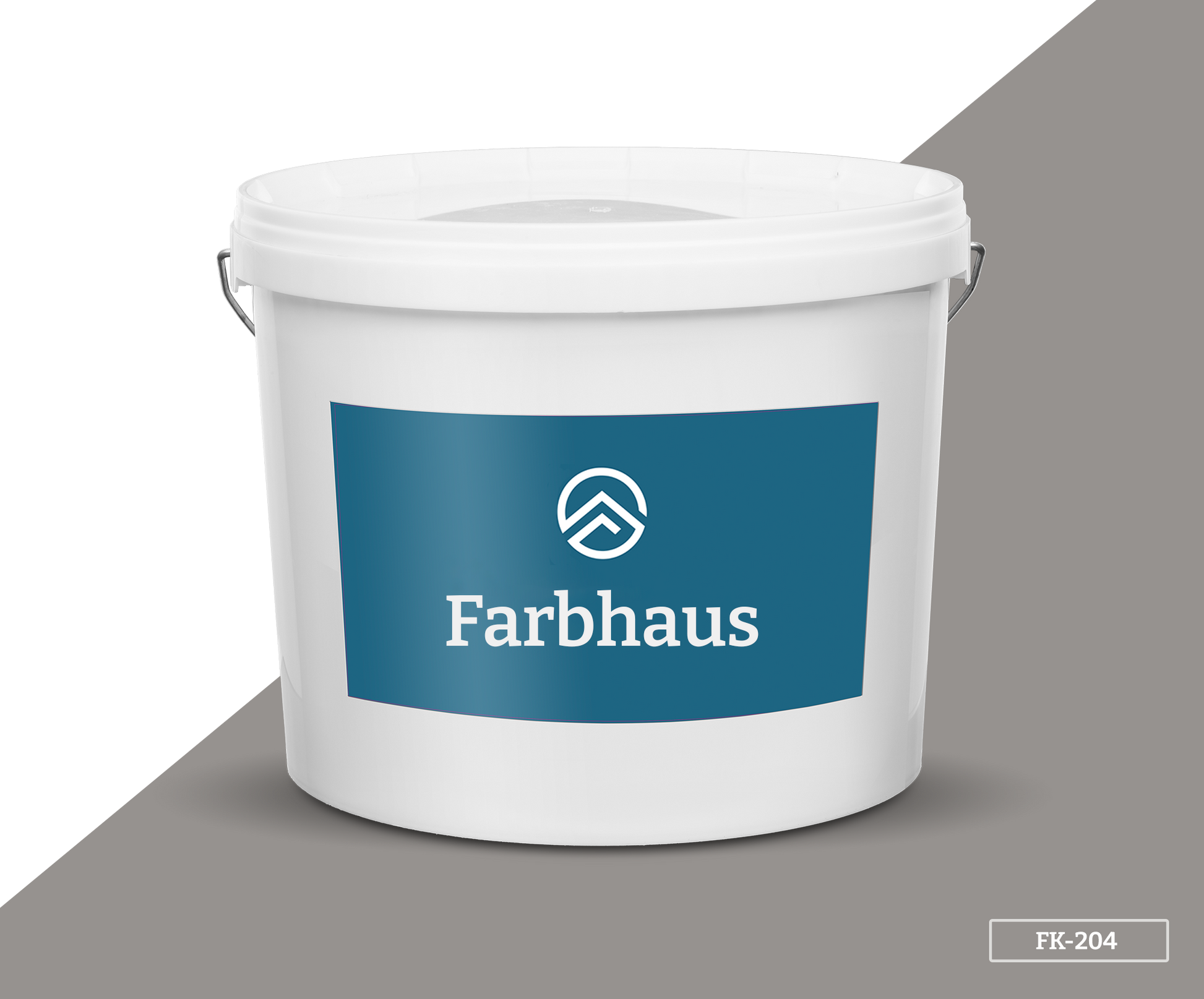 Silikfarbe Grau Eimer zum Heimwerken FK204