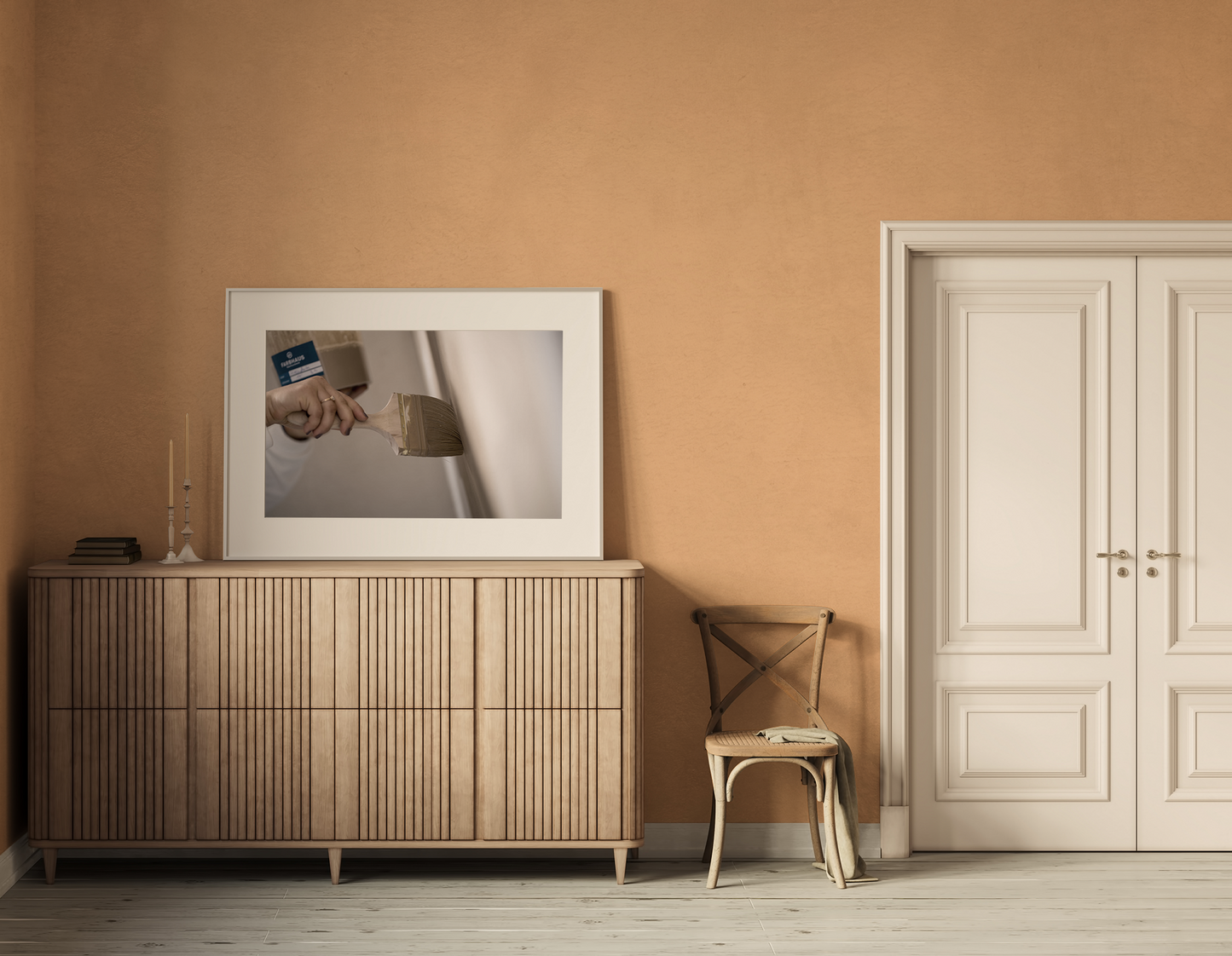 orange Wandfarbe Kalkfarbe online shop