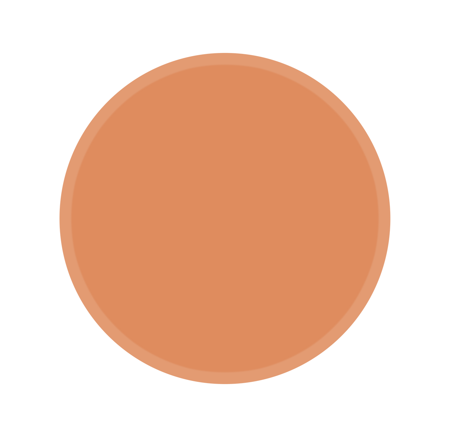 Orange Apfelsine Wandfarbe